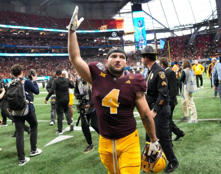 Cam Skattebo says he won’t run 40 at NFL combine