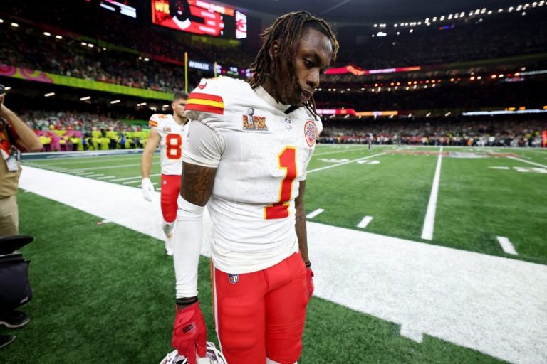 Chiefs receiver Xavier Worthy arrested in Texas for assault