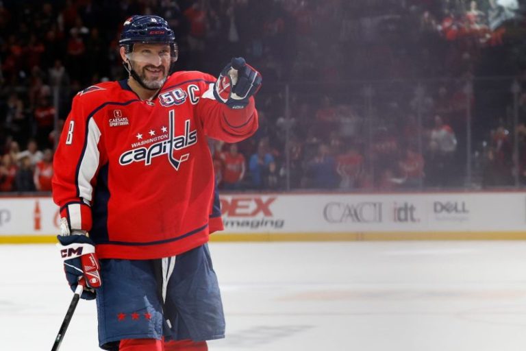 Ovechkin scores again, needs nine goals to break Gretzky’s record