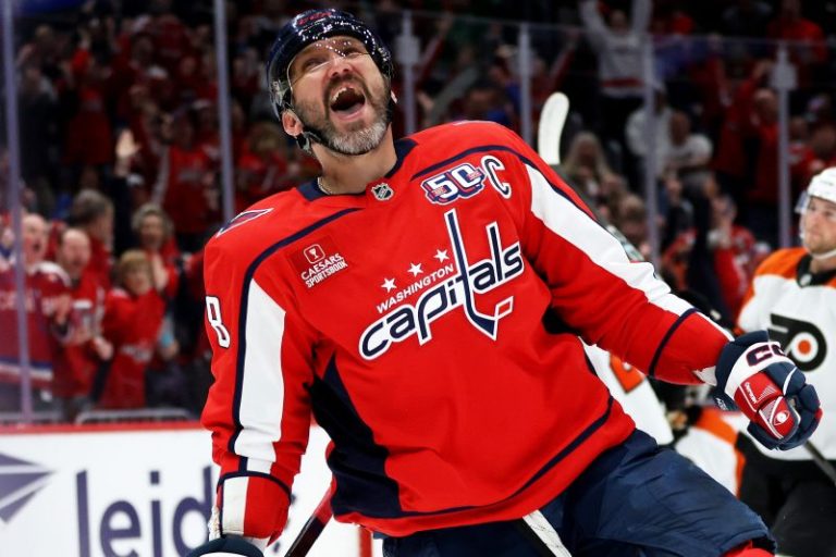 Ovechkin scores, needs seven goals to break Gretzky record