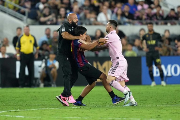 Messi’s bodyguard no longer on sidelines at Inter Miami games