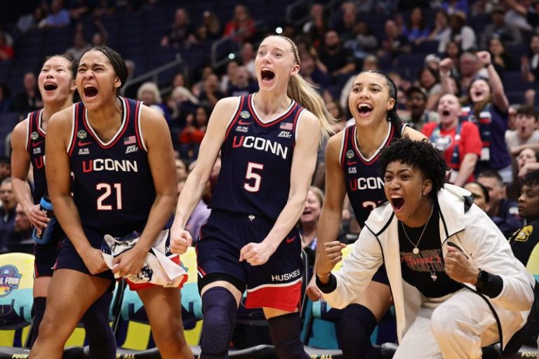 UConn dominates UCLA to reach NCAA championship: Score, highlights