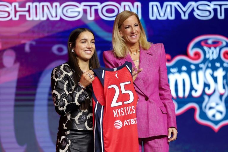 Dressed by NBA star for WNBA draft, No. 6 pick undeterred by height concerns