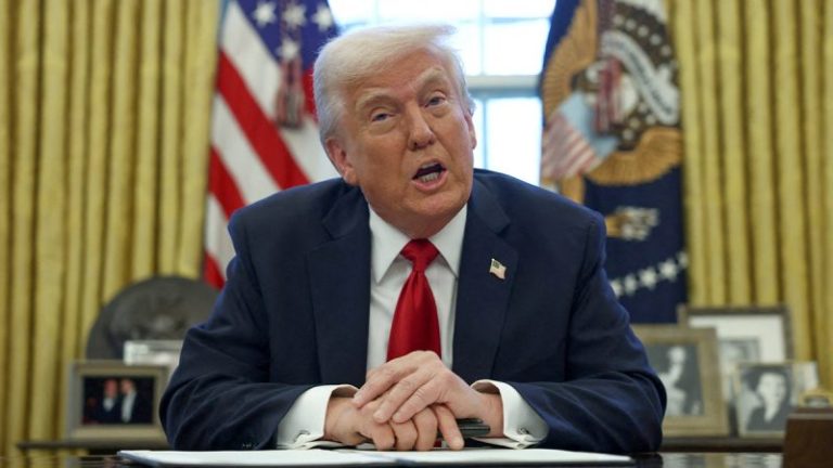 Trump marks 100-days in office embroiled in trade battles, deadly wars and hard pressed deals