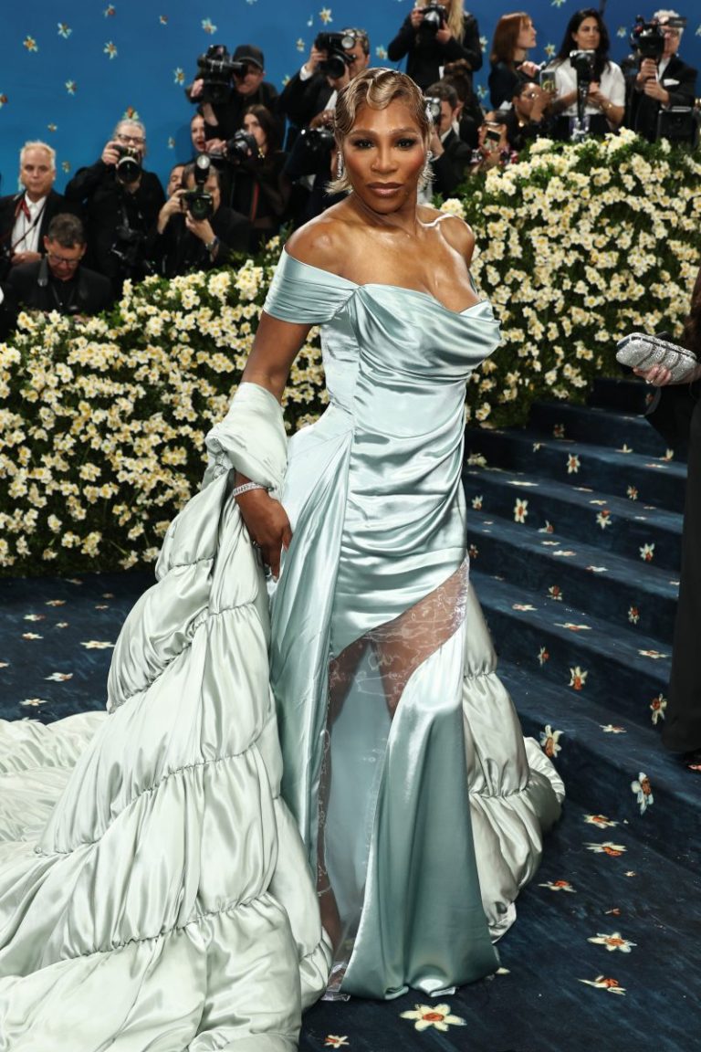 Tennis icon Serena Williams shows off fashion style at 2025 Met Gala