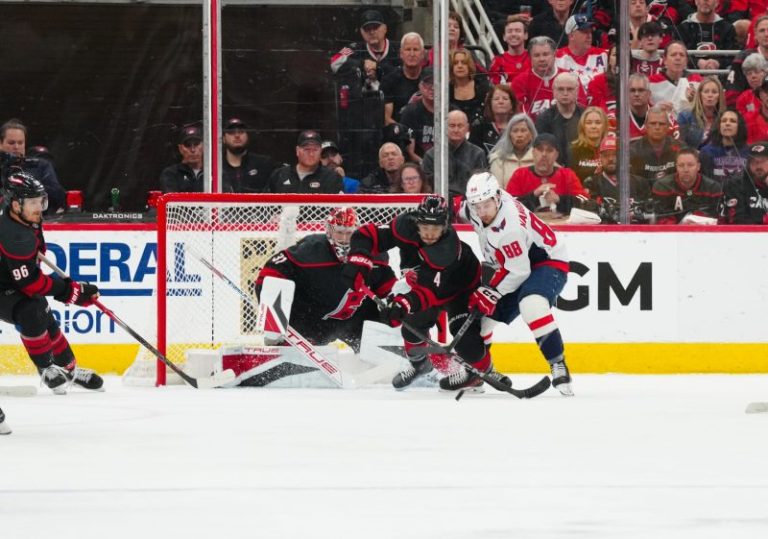 Hurricanes shut out Capitals in Game 3