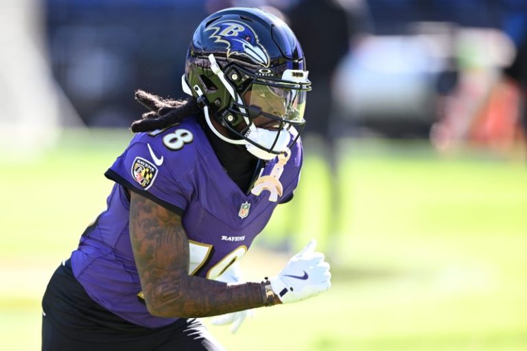 Former Ravens WR admits he was too cold to enter a game last season