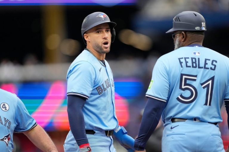 Watch: George Springer called out in interesting fashion vs. A’s