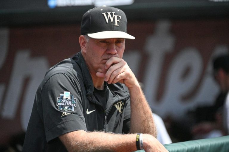 Wake Forest coach apologizes for ‘outburst’ during baseball regional