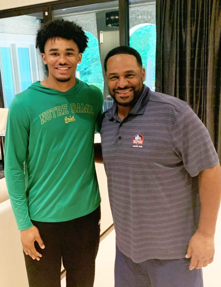 Football just part of the equation for Jerome Bettis and son