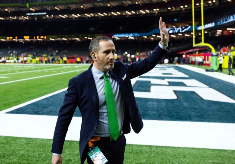 Nothing can stop Eagles GM Howie Roseman. Not even flying beer cans