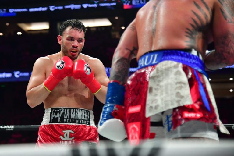 Where is Julio Cesar Chavez Jr. a week after ICE arrest?