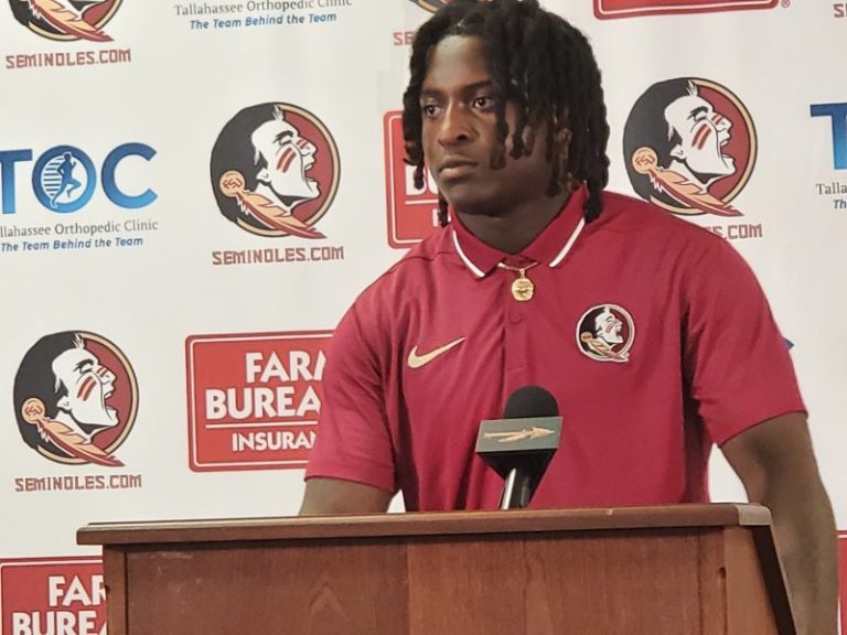 Florida State player Pritchard shot in head, father says