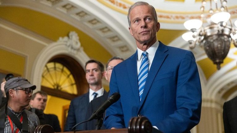 Thune slams Schumer’s ‘kingmaker’ politics, refuses to ‘kiss the ring’ in shutdown talks