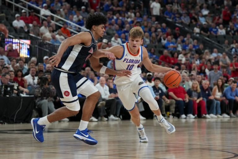 Florida learns NCAA title defense won’t be easy in loss to Arizona