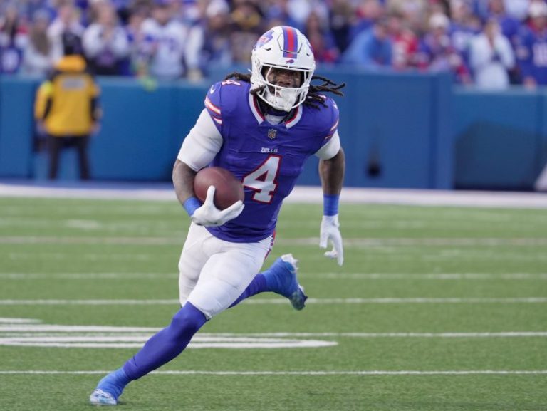 Bills’ James Cook (foot/ankle) misses practice Wednesday