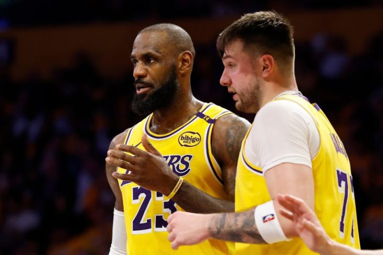 Lakers reveal statuses of LeBron, Doncic for Friday’s game vs. Celtics