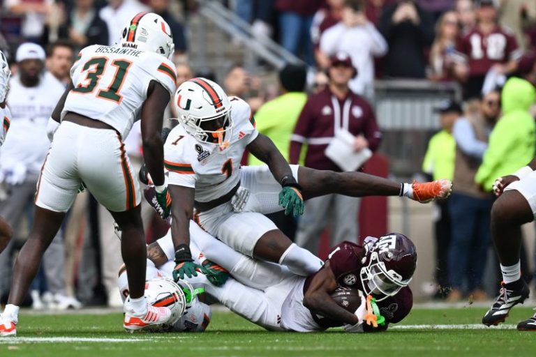 Mohamed Toure injury update: Miami LB exits CFP win vs Texas A&M