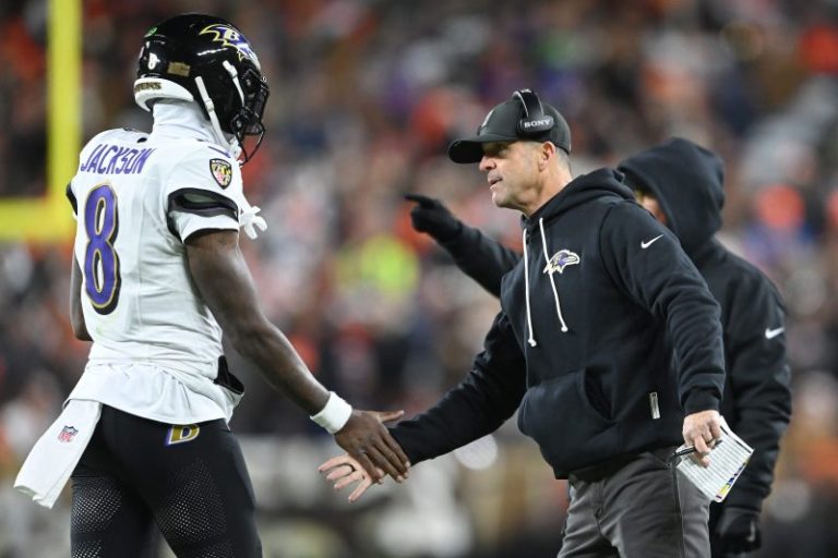 Ravens’ John Harbaugh responds to story critical of Lamar Jackson