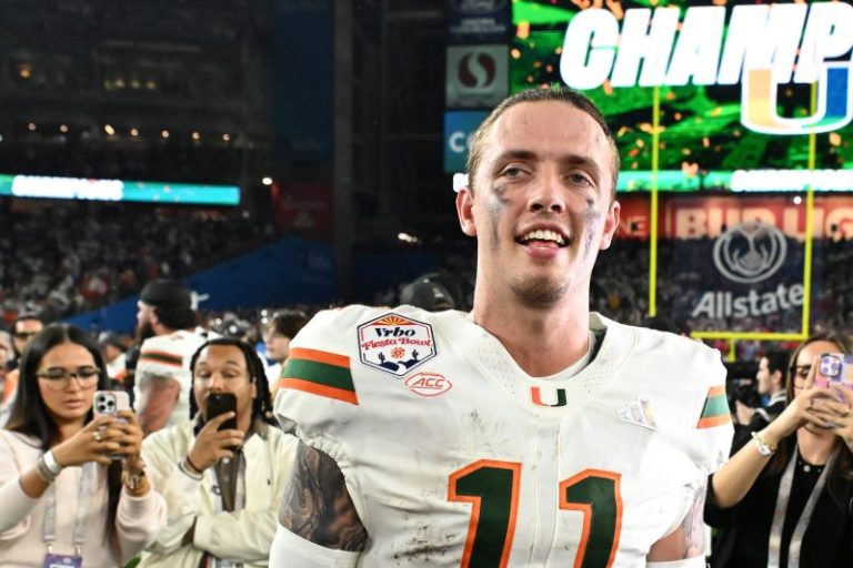 Carson Beck saved the best for last with championship run at Miami