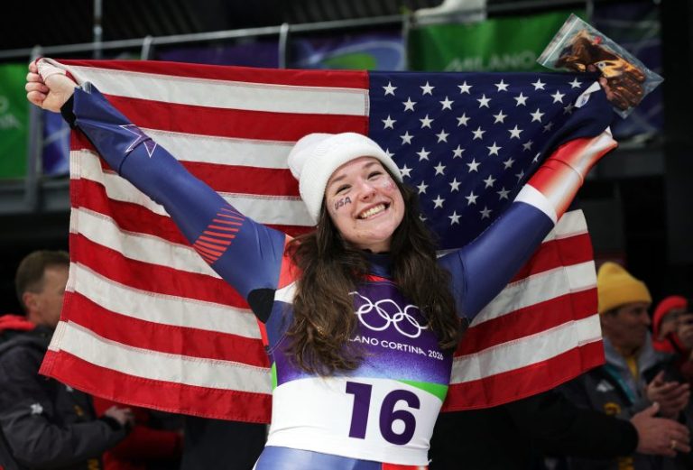 Ashley Farquharson wins Olympic bronze in luge, makes history for Team USA