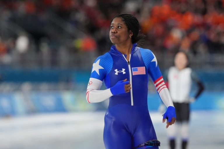 Winter Olympics today: Speed skater Erin Jackson finishes fifth in 500m
