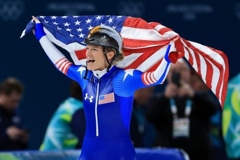 Mia Manganello gave it all to win bronze in speed skating mass start. What now?